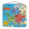Puzzle Carte d'Europe Magnétique Espagnol (bois)