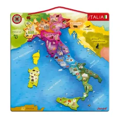 Puzzle Carte d'Italie Magnétique 20 pièces