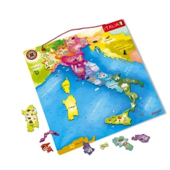 Puzzle Carte d'Italie Magnétique 20 pièces