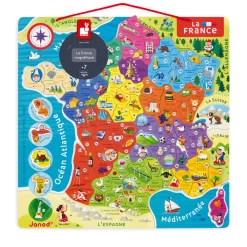 Puzzle Carte France Magnétique 93 pièces