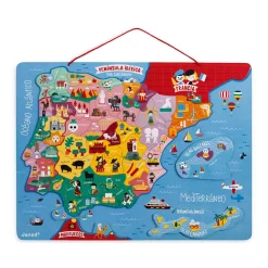 Puzzle Carte Péninsule Ibérique Magnétique 60 pièces