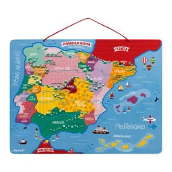 Puzzle Carte Péninsule Ibérique Magnétique 60 pièces
