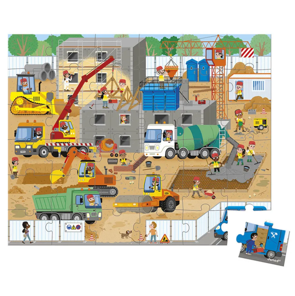 Puzzle Chantier 36 pièces