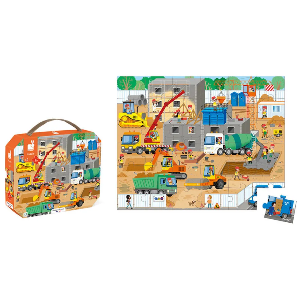 Puzzle Chantier 36 pièces