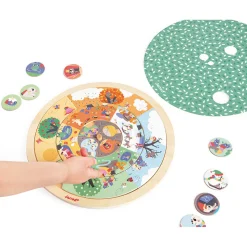 Puzzle d'Observation - Jardin