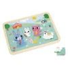 Puzzle en bois A la ferme 24 pièces