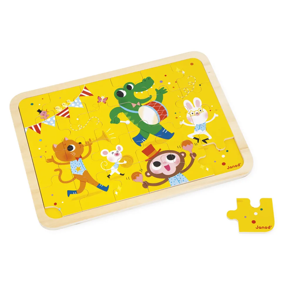 Puzzle en bois C'est la fête 24 pièces