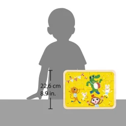 Puzzle en bois C'est la fête 24 pièces