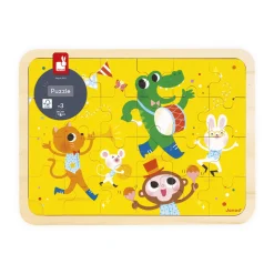Puzzle en bois C'est la fête 24 pièces