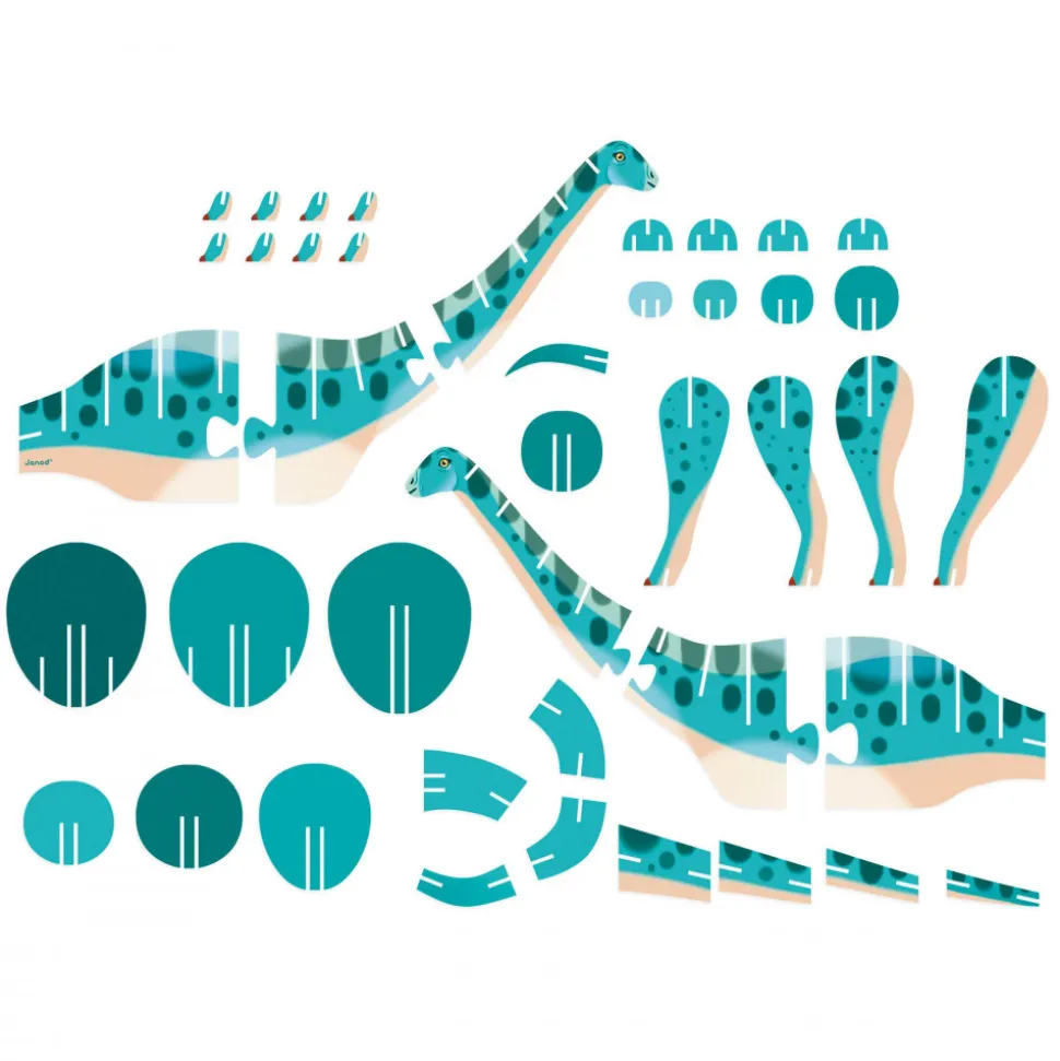 Puzzle en Volume le diplodocus