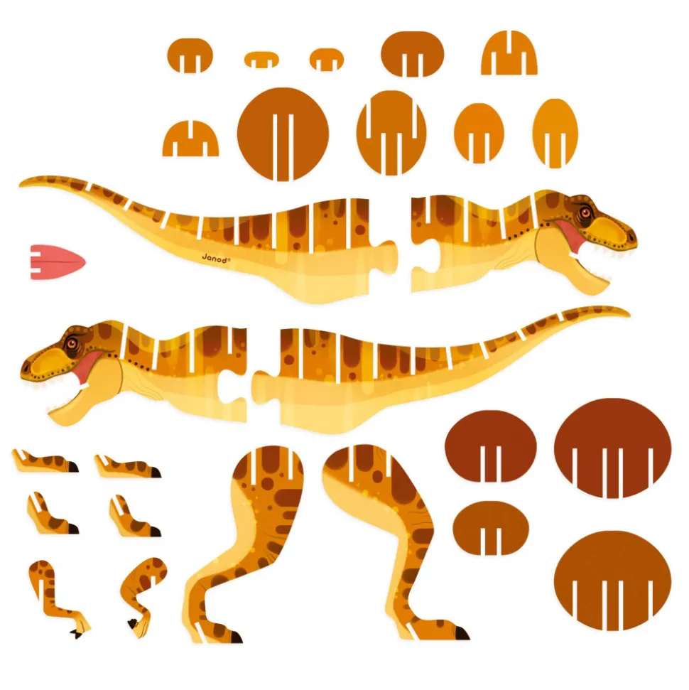 Puzzle en volume le T-Rex