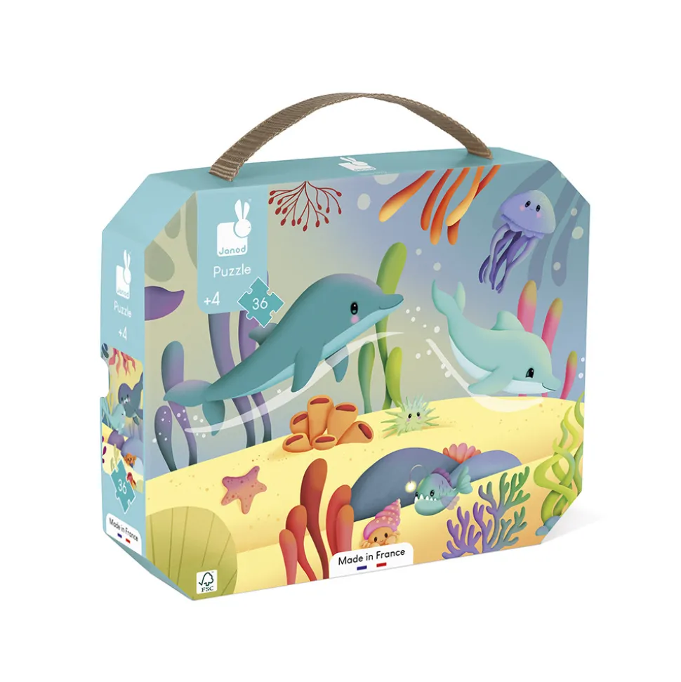 Puzzle Frise Les Animaux Marins 36 pièces