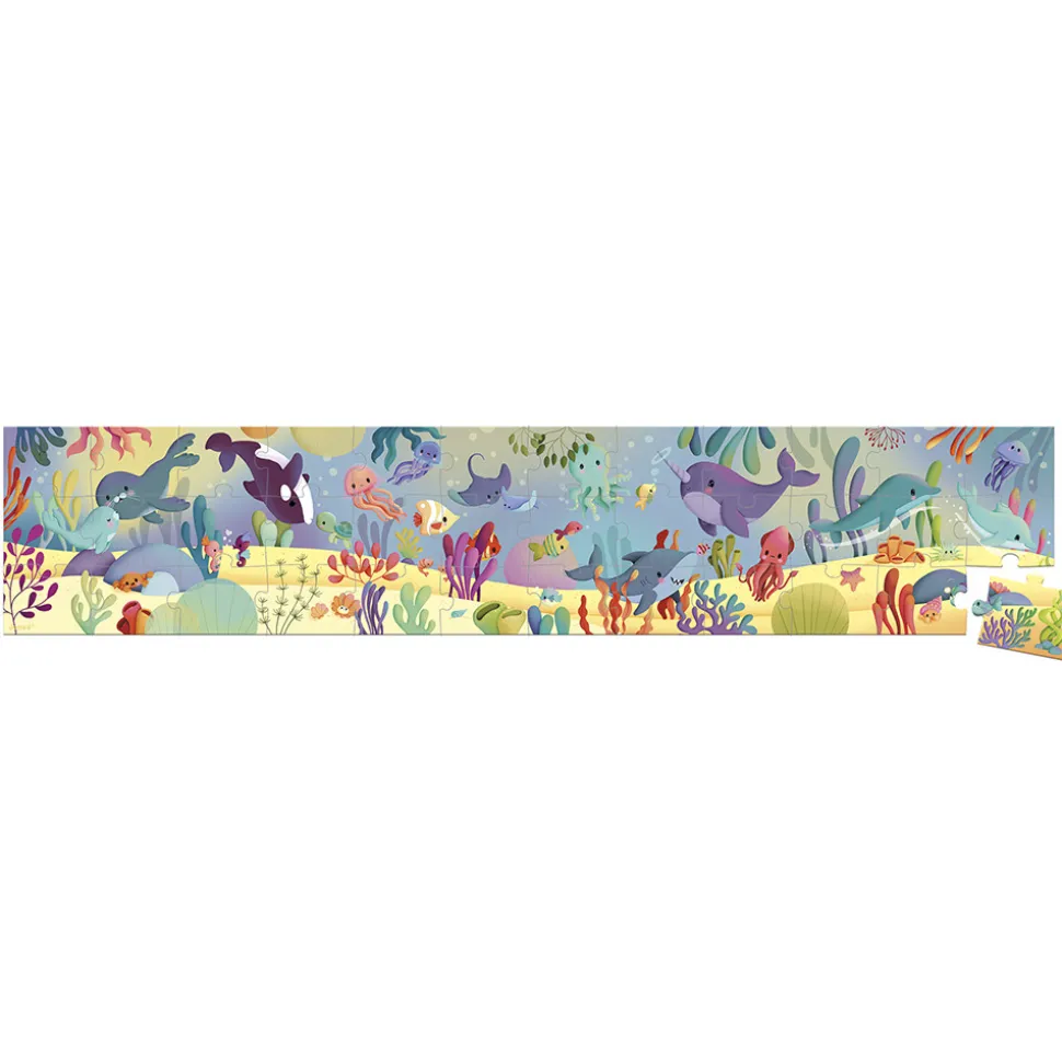Puzzle Frise Les Animaux Marins 36 pièces