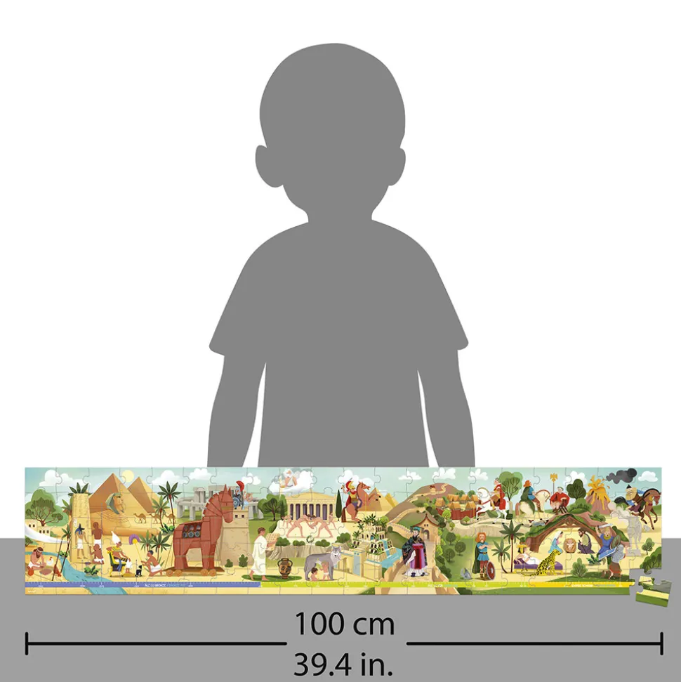 Puzzle Frise Mythologie & Antiquité 100 pièces