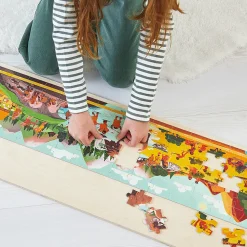 Puzzle Frise Préhistoire 100 pièces