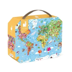 Puzzle Géant du Monde 300 pièces