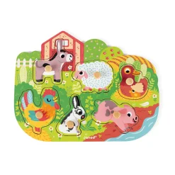 Puzzle Happy Farm 6 pièces