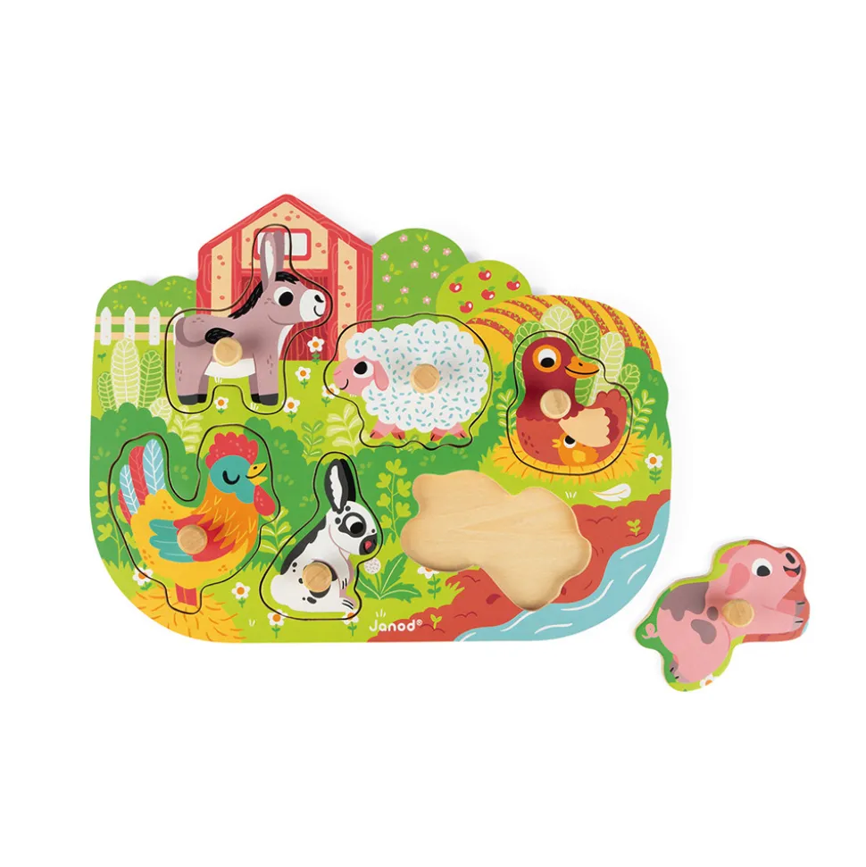 Puzzle Happy Farm 6 pièces