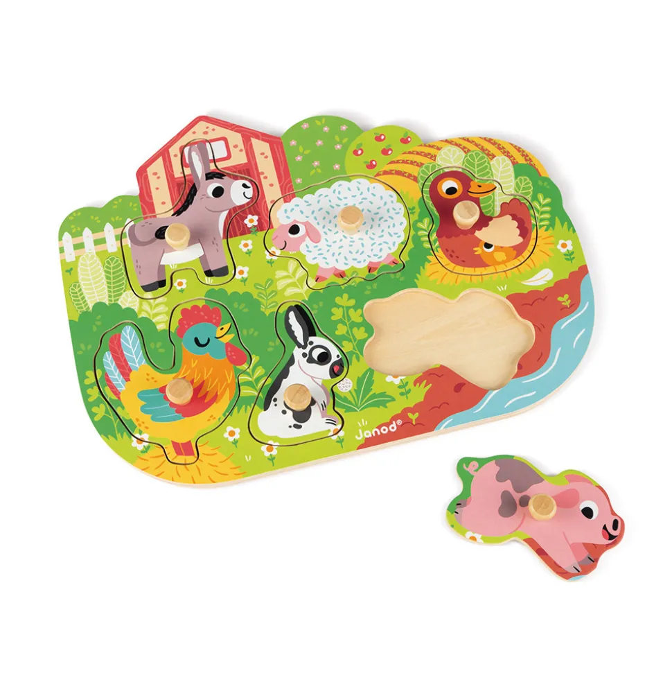 Puzzle Happy Farm 6 pièces
