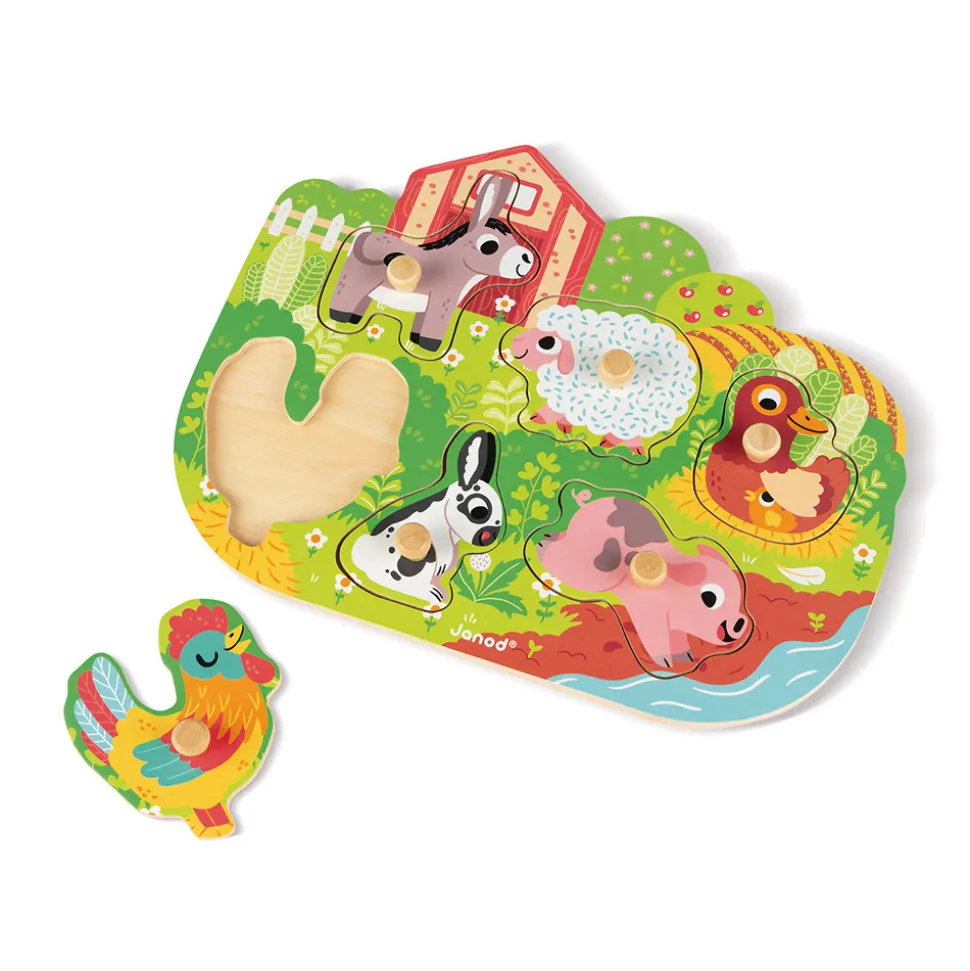 Puzzle Happy Farm 6 pièces