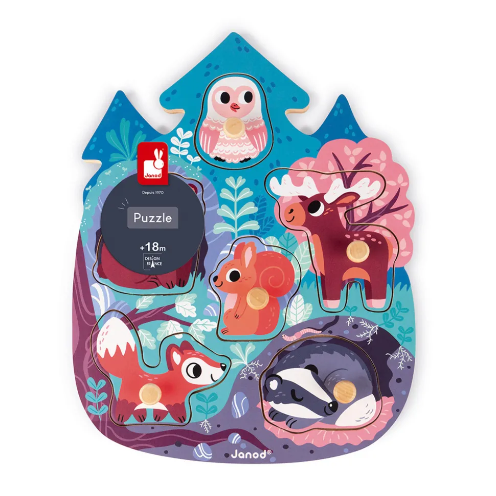 Puzzle Happy Forest 6 pièces