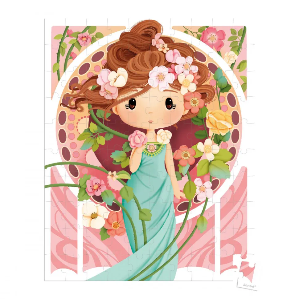 Puzzle Inspiré de Mucha 100 pièces