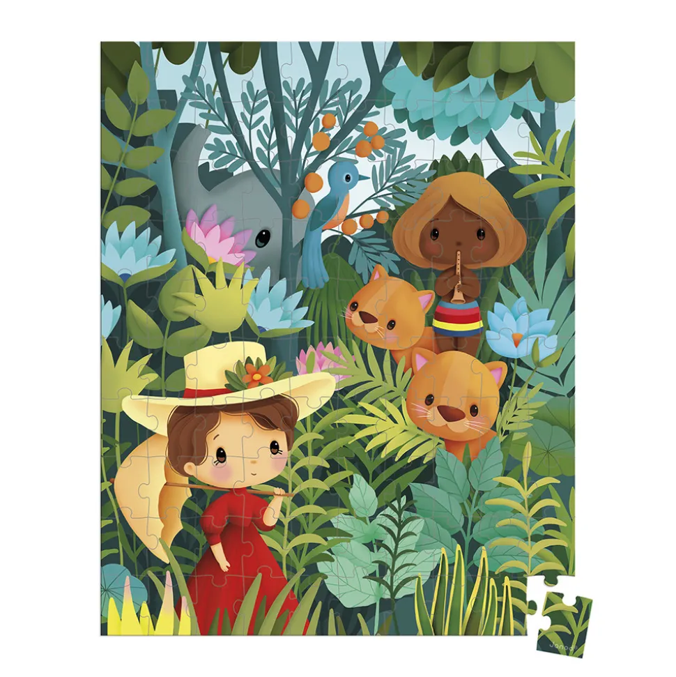 Puzzle Inspiré de Rousseau 100 pièces