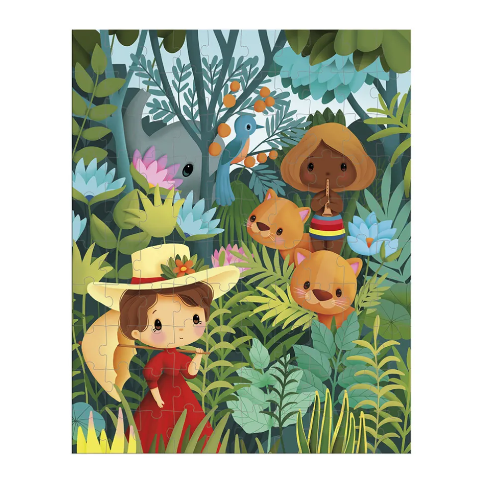 Puzzle Inspiré de Rousseau 100 pièces