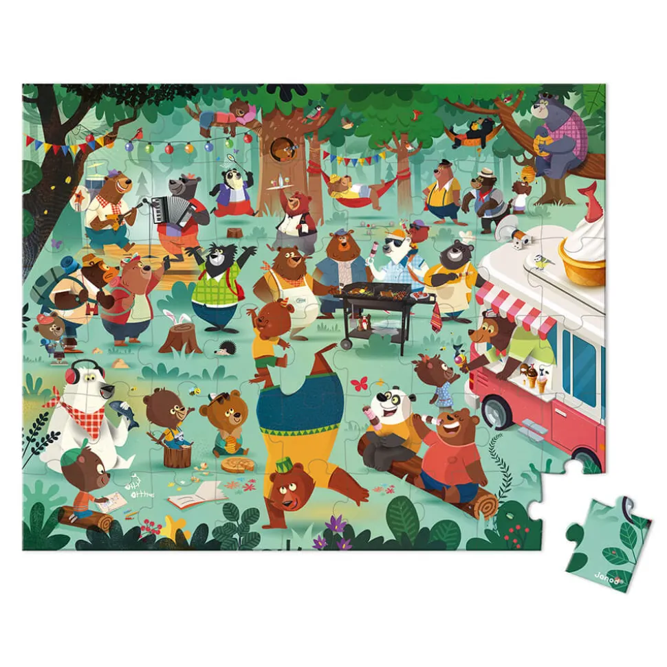 Puzzle La Cousinade des Ours 54 pièces