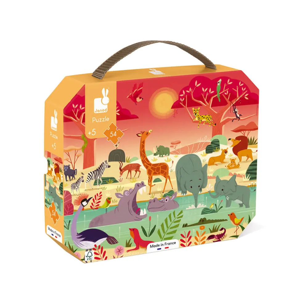 Puzzle La Réserve Animalière 54 pièces
