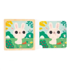 Puzzle Lapin Blanc