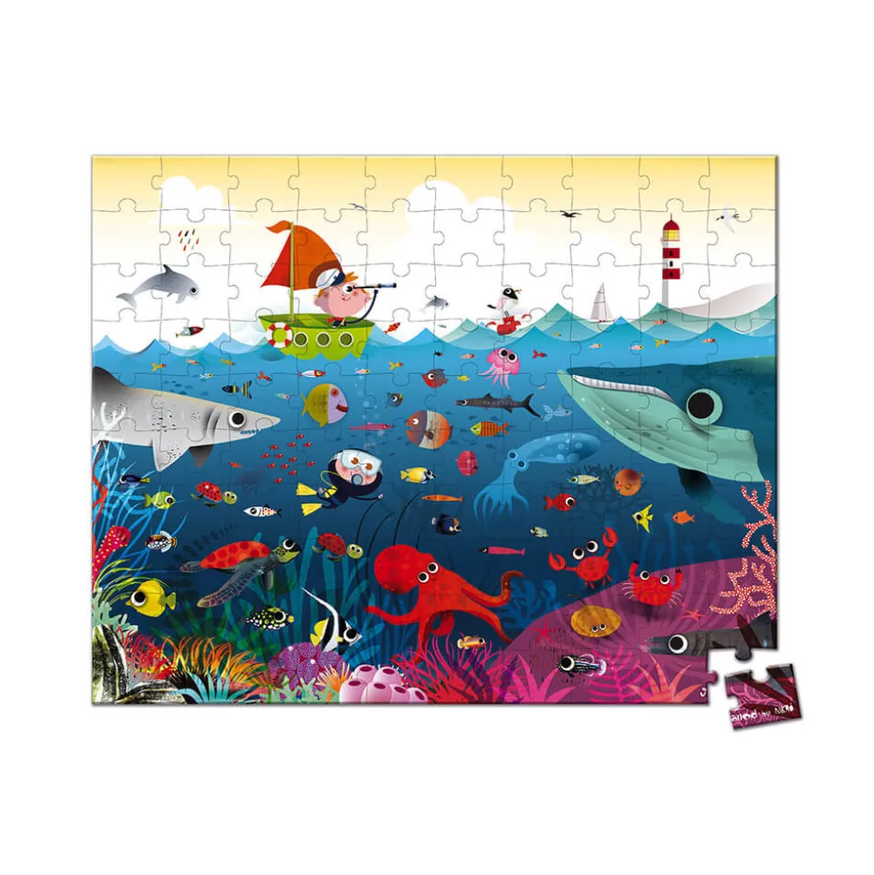 Puzzle Le Monde Sous-Marin 100 pièces