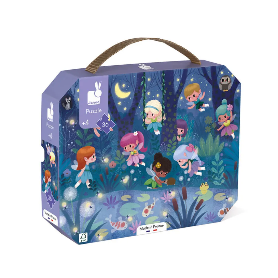 Puzzle les Fées et les Nénuphars 36 pièces
