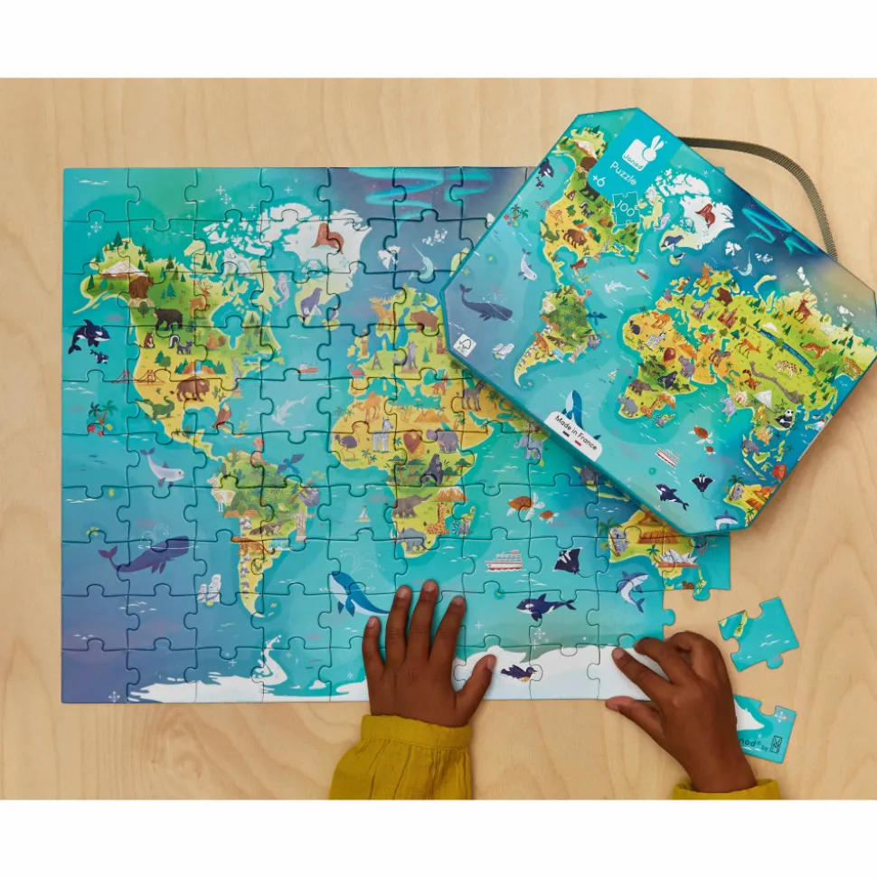 Puzzle Monde 100 pièces