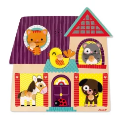Puzzle musical Mes petits compagnons 5 pièces