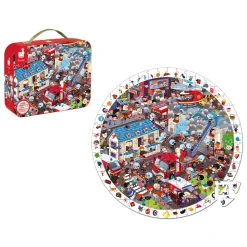 Puzzle observation Pompiers 208 pièces