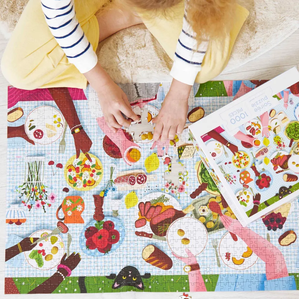 Puzzle Repas De Famille 1000 pièces