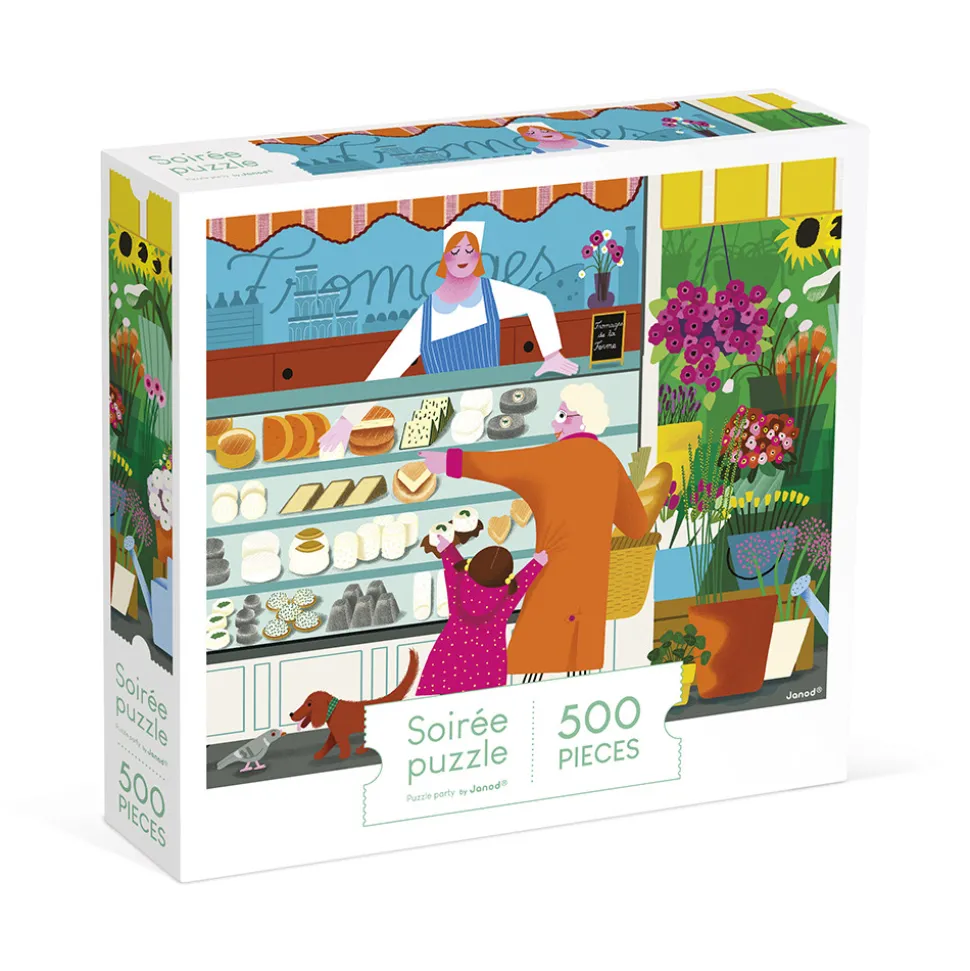 Puzzle Sur Le Marché 500 pièces