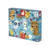 Puzzle Tactile Les Animaux de la Forêt 20 pièces