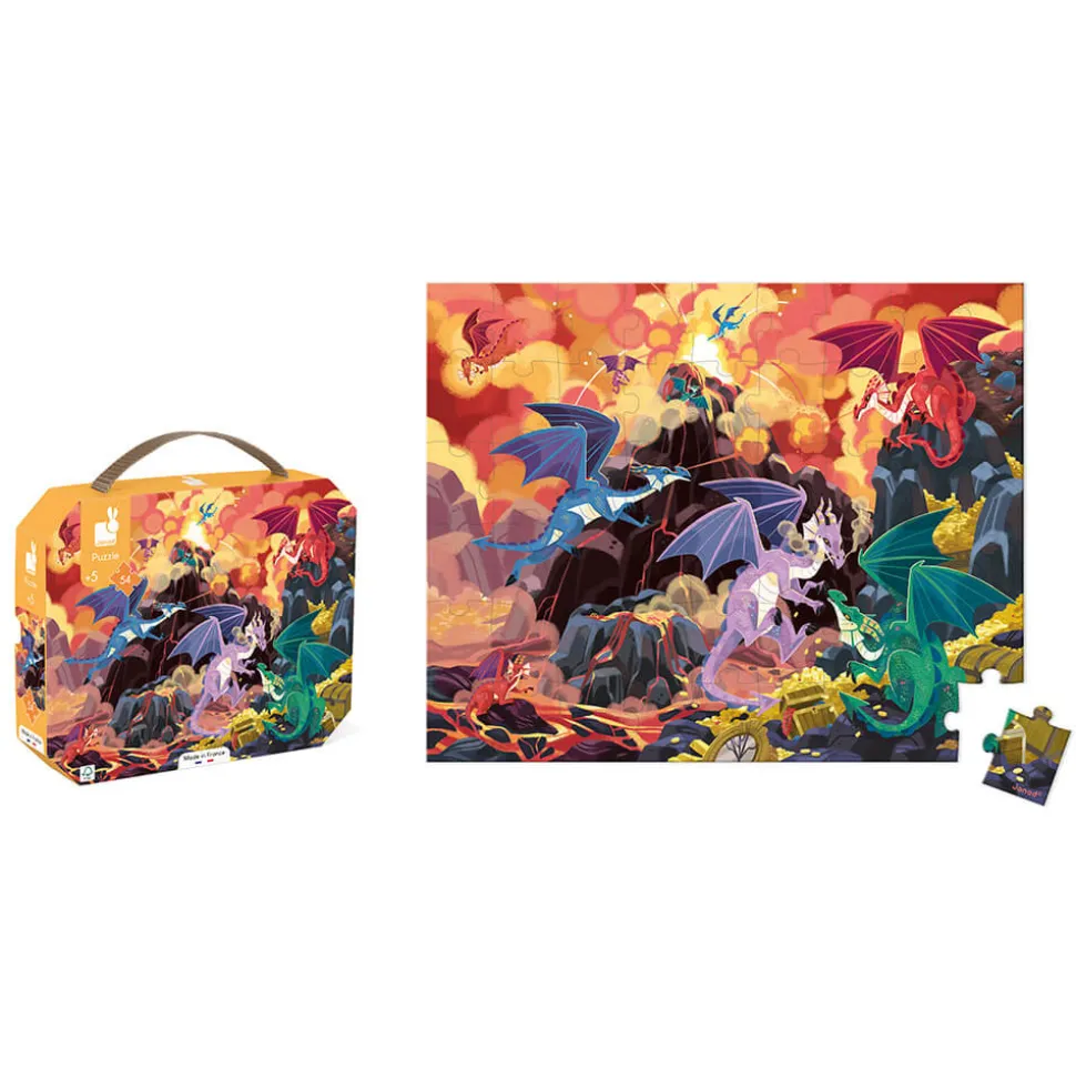 Puzzle Terre de Dragons 54 pièces