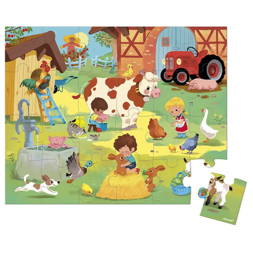 Puzzle Une Journée à la Ferme 24 pièces