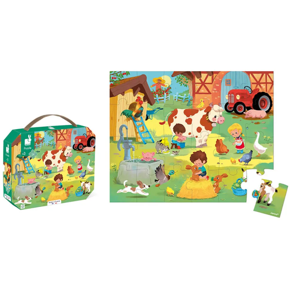 Puzzle Une Journée à la Ferme 24 pièces