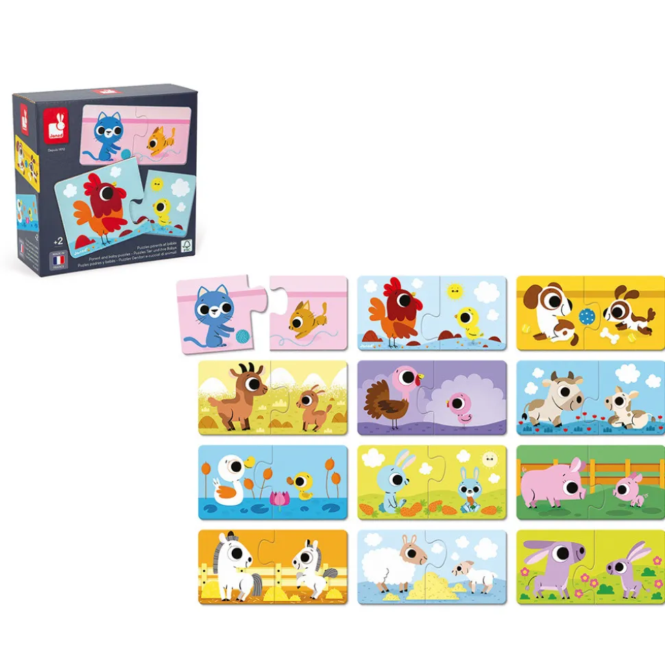 Puzzles Parents et Bébés Animaux