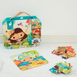 Puzzles Évolutifs 4 Saisons - 4 puzzles