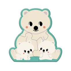 Puzzles évolutifs Animaux 2-3-4-5-6 pièces - Partenariat WWF®