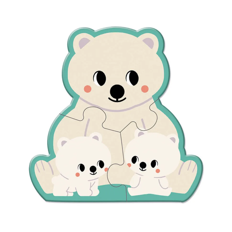 Puzzles évolutifs Animaux 2-3-4-5-6 pièces - Partenariat WWF®