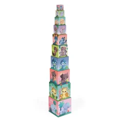 Pyramide carrée les Animaux Tous Mignons