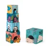 Pyramide en carton et figurines en bois Les Animaux - Partenariat WWF®