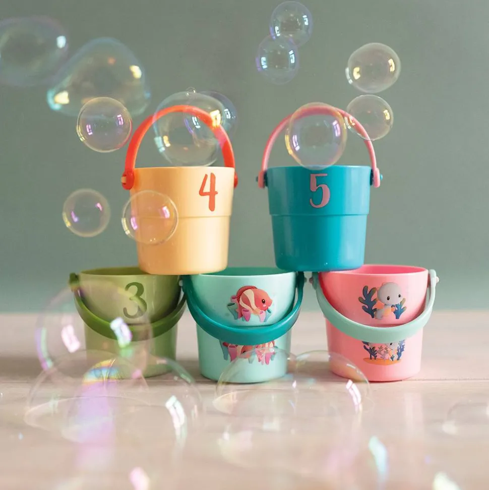 Seaux de Bain Mes Bébé Animaux