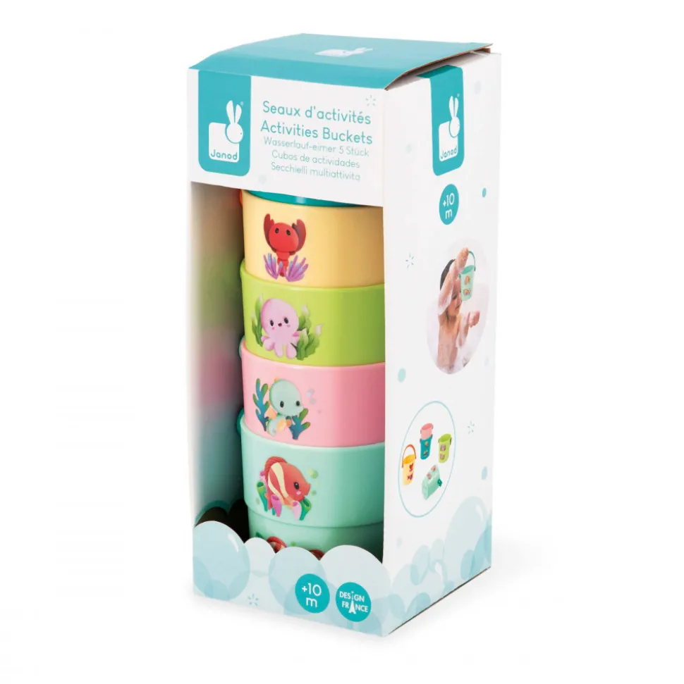 Seaux de Bain Mes Bébé Animaux